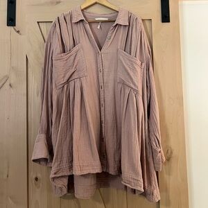 Free People The Voyager Shirtdress